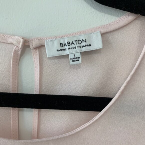 Aritzia Babaton Chaplin Flutter Sleeve Blouse - Picture 6 of 12